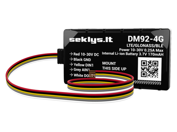 GPS seklys diMag DM92-4G (vidinė baterija) - 1