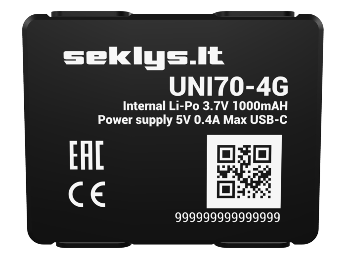 GPS seklys diMag UNI70-4G - 1