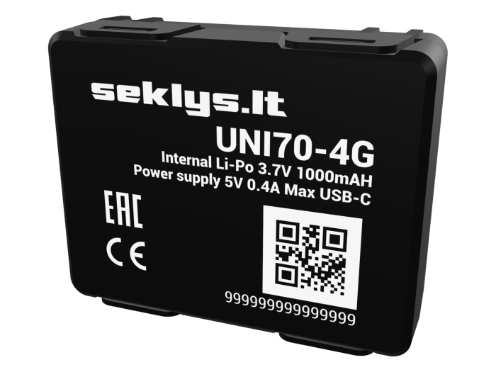 GPS seklys UNI70-4G - 2