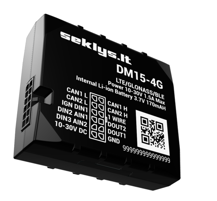 GPS seklys DM15-4G su CAN - 1